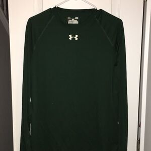 New green Under Armour Heatgear LS shirt MD men’s